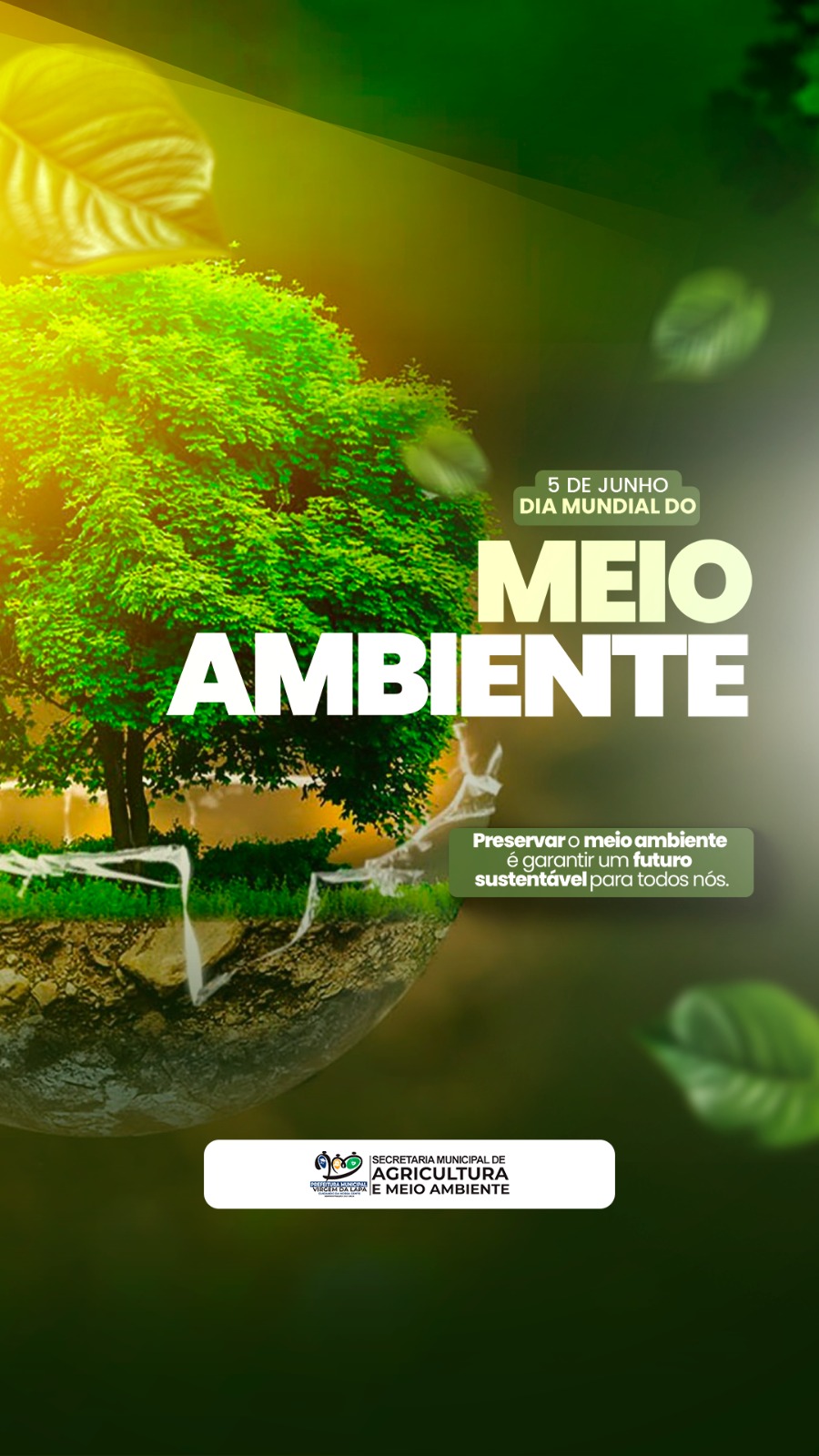 Hoje é o Dia Mundial do Meio Ambiente!